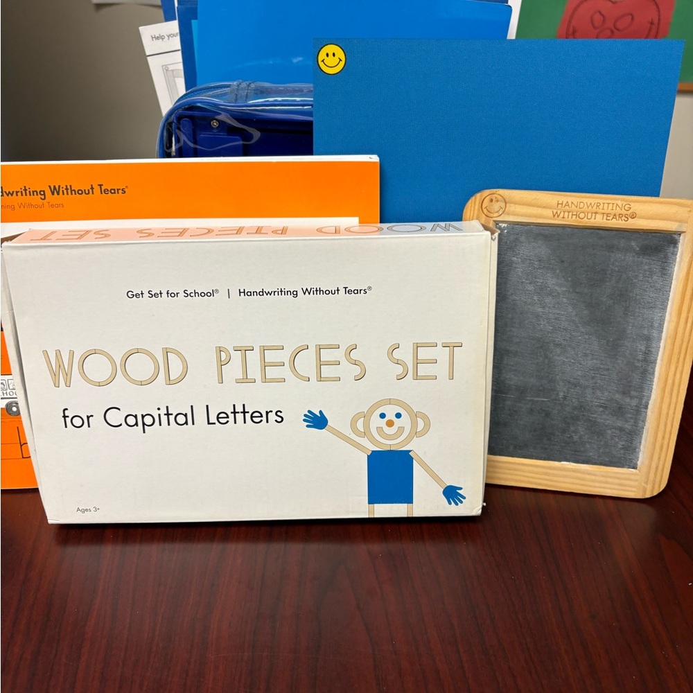 Handwriting Without Tears Wood Pieces Set for Capital Letters Bundle